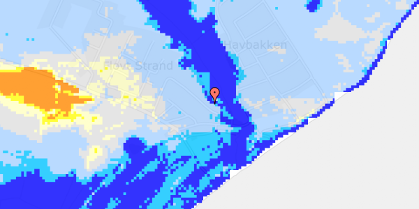 Ekstrem regn på Flovt Strand 29