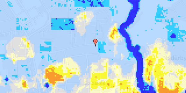 Ekstrem regn på Grundtvigsvej 24