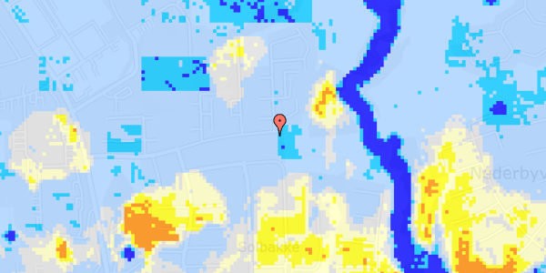 Ekstrem regn på Grundtvigsvej 26