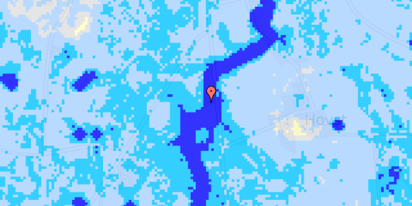 Ekstrem regn på Havvejen 40