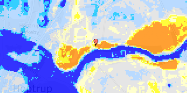 Ekstrem regn på Hoptrup Næsvej 10