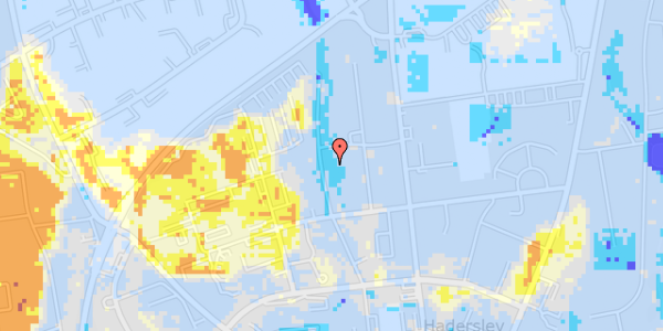 Ekstrem regn på Lembckesvej 28