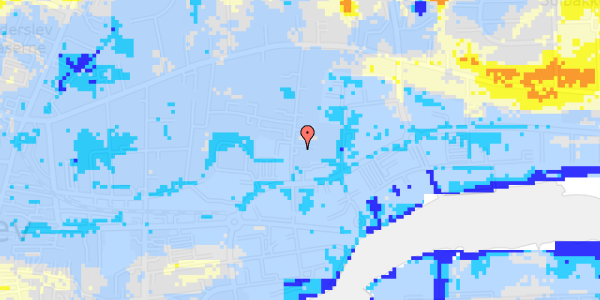 Ekstrem regn på Lindedal 22A