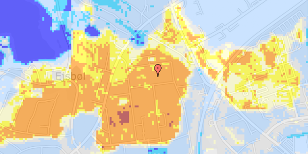 Ekstrem regn på Lærkevej 6