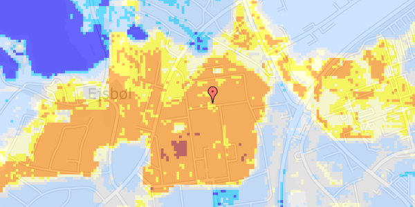 Ekstrem regn på Lærkevej 12