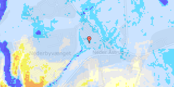 Ekstrem regn på Nederbyvænget 59A, st. 