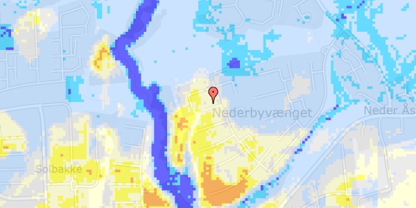 Ekstrem regn på Nederbyvænget 328