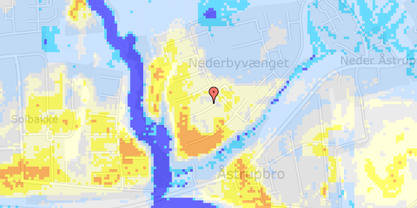 Ekstrem regn på Nederbyvænget 378