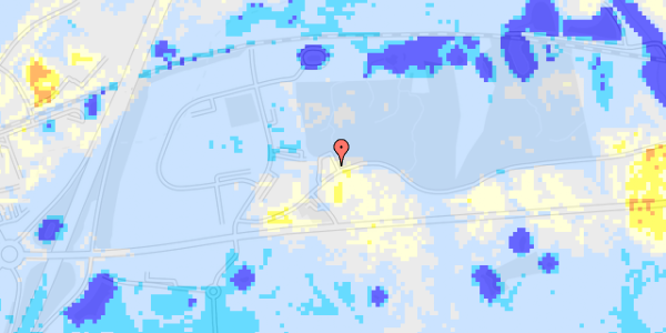 Ekstrem regn på Melskov Alle 4