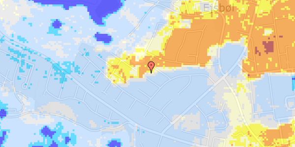 Ekstrem regn på Rosenvænget 29