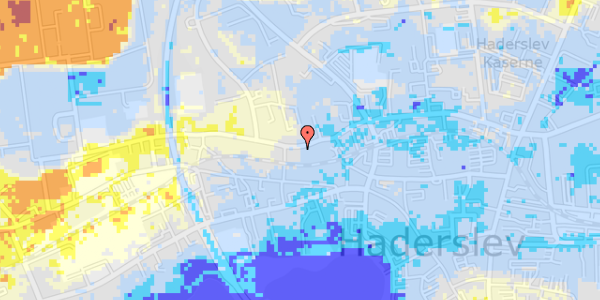 Ekstrem regn på Slagtergade 21