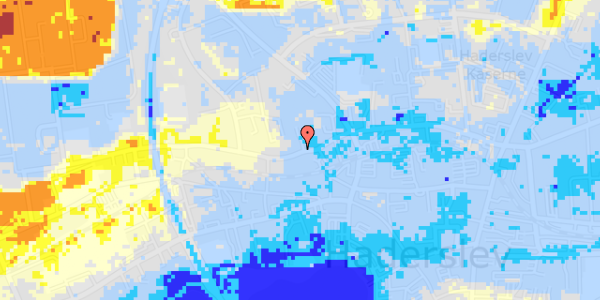 Ekstrem regn på Slagtergade 22, 1. tv