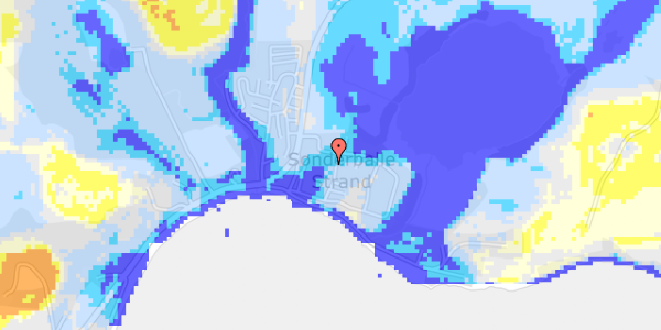 Ekstrem regn på Sønderballe Strand 4