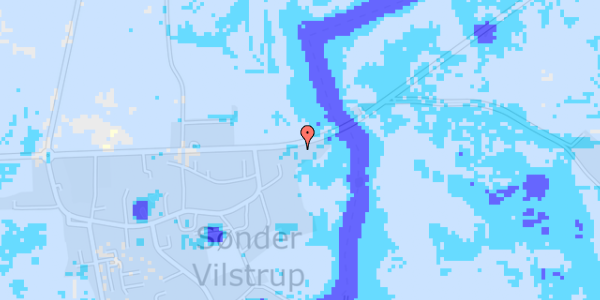 Ekstrem regn på Vilstrup Næsvej 42