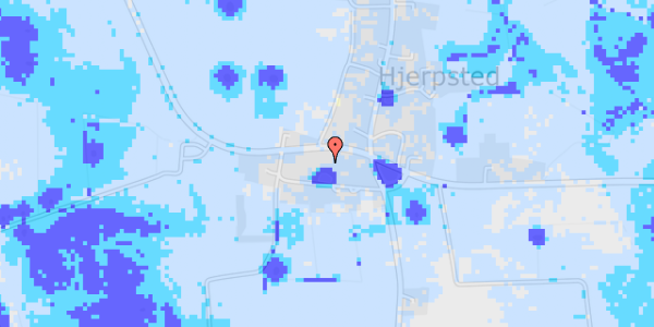 Ekstrem regn på Hjerpstedvej 17