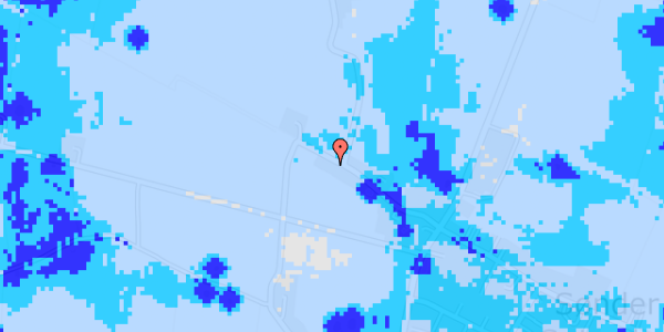 Ekstrem regn på Nylandsvej 7