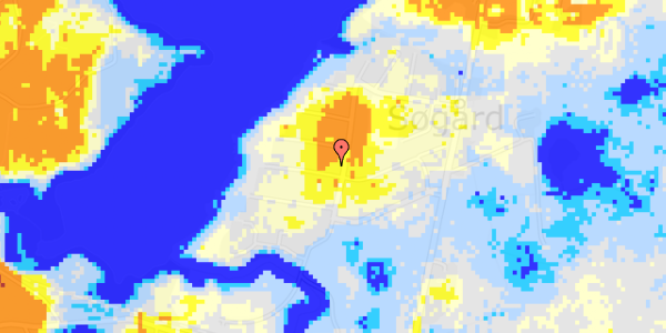 Ekstrem regn på Ahlefeldtvej 18