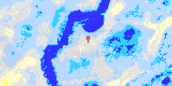 Ekstrem regn på Bjerndrup Bygade 2C