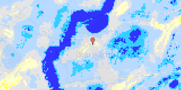 Ekstrem regn på Bjerndrup Bygade 2E