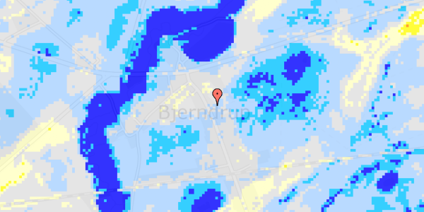 Ekstrem regn på Bjerndrup Bygade 7