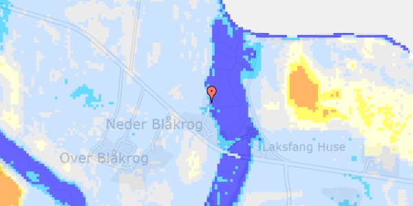 Ekstrem regn på Blåkrogvej 31A