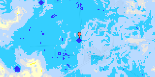 Ekstrem regn på Gl Skovbølvej 1