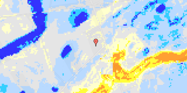 Ekstrem regn på Heldbjergvej 17