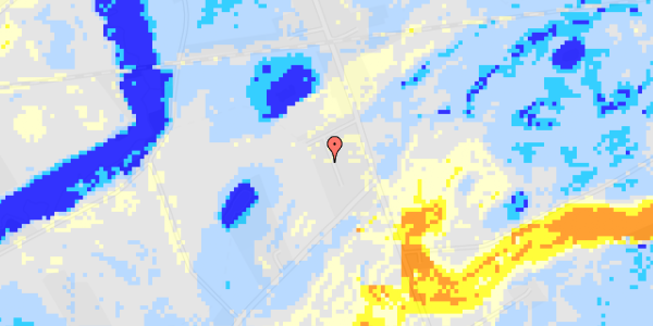 Ekstrem regn på Heldbjergvej 23