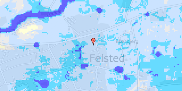 Ekstrem regn på Højtoften 25