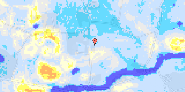 Ekstrem regn på Møllevej 8