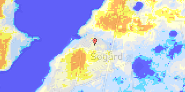 Ekstrem regn på Søgård Ringvej 14