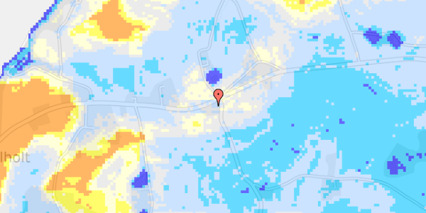 Ekstrem regn på Varnæsvej 574