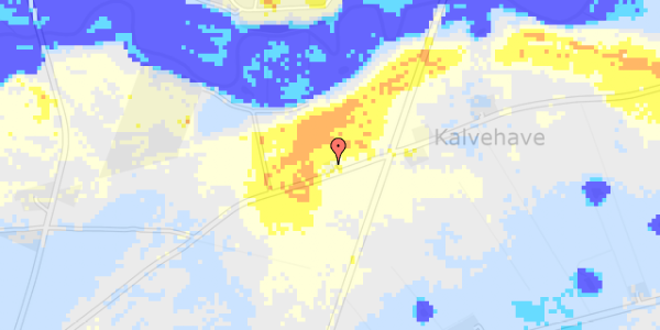 Ekstrem regn på Kalhavevej 26