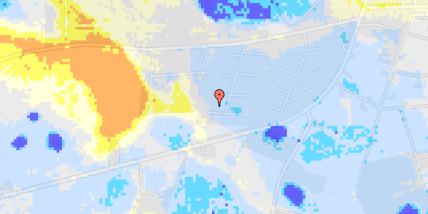 Ekstrem regn på Munkeparken 90