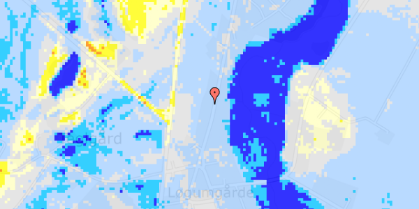 Ekstrem regn på Nørregade 17A