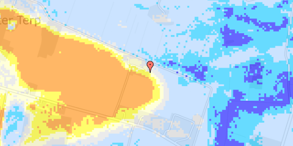 Ekstrem regn på Visbjergvej 45