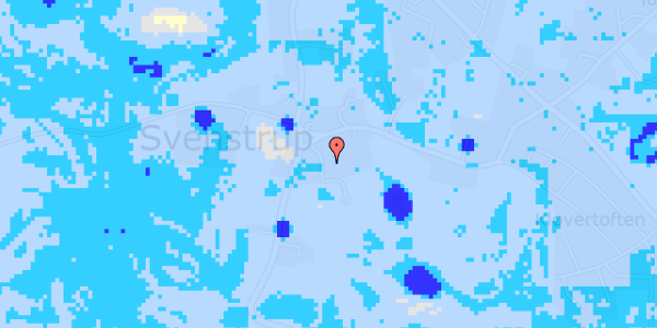 Ekstrem regn på Pedersbjergvej 5