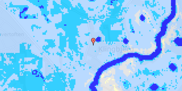 Ekstrem regn på Sandbjergvej 14