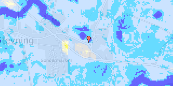 Ekstrem regn på Skolevænget 15