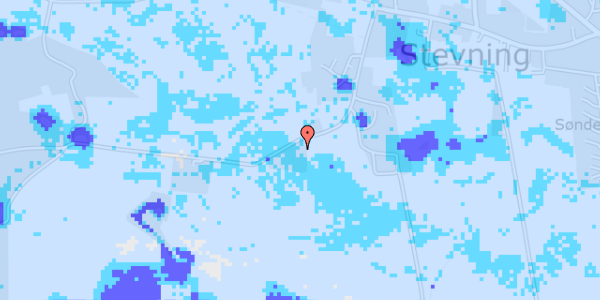 Ekstrem regn på Stevningnorvej 27