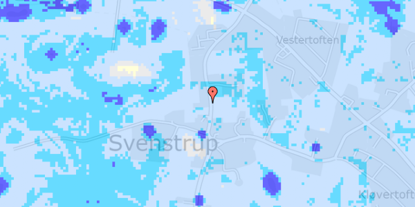 Ekstrem regn på Ugebjergvej 9