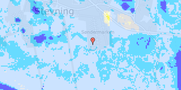 Ekstrem regn på Vestermarken 46