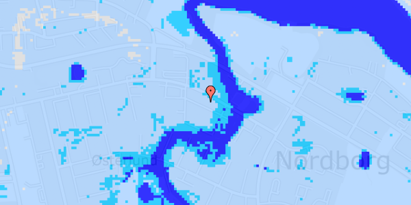 Ekstrem regn på Østerhaven 29