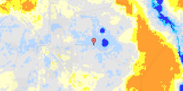 Ekstrem regn på Branderup Mark 4