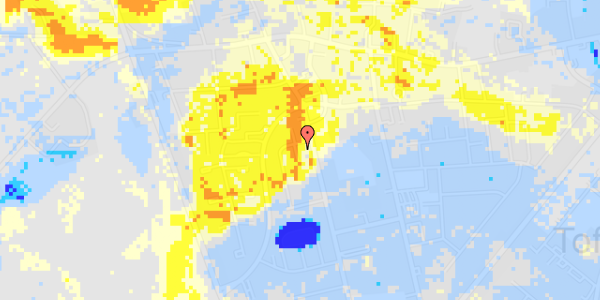 Ekstrem regn på Kastanievej 1A