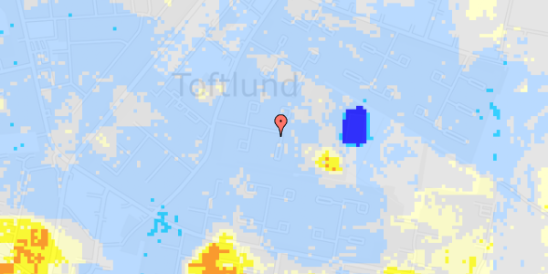 Ekstrem regn på Kornvang 18