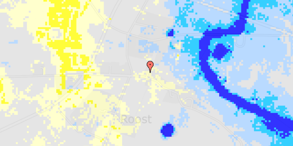 Ekstrem regn på Roostvej 3A