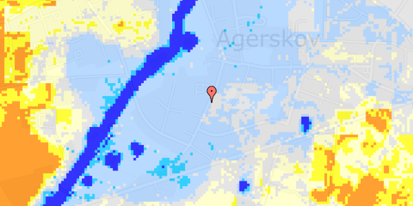 Ekstrem regn på Sønderbyen 30