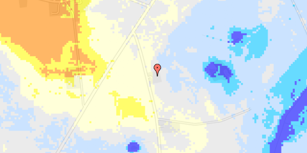 Ekstrem regn på Vesbjergvej 10