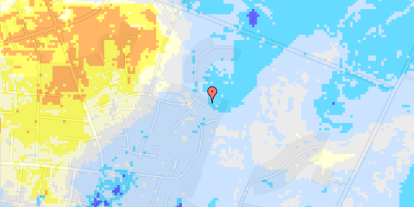 Ekstrem regn på Bakkegårdsparken 55G